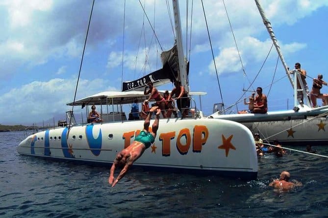 Catamarán y Snorkel